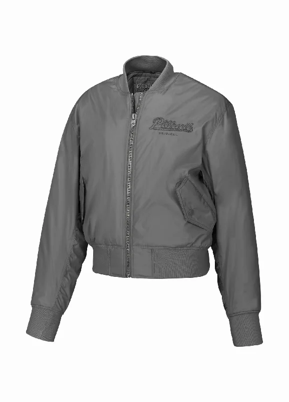 Women's bomber jacket Angel - Graphite